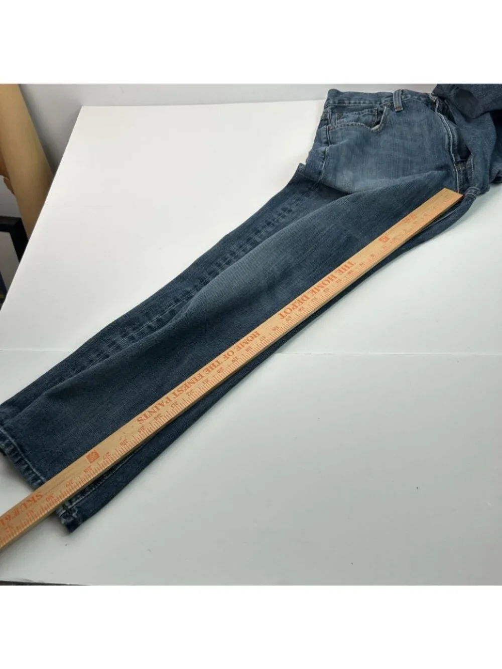 Polo Ralph Lauren Thompson Relaxed Straight Jeans Mens 32x30 Medium Wash Blue